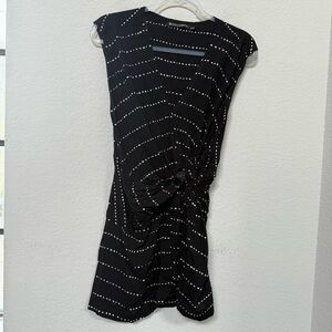 Vix Black Printed Cover Up Mini Size XS